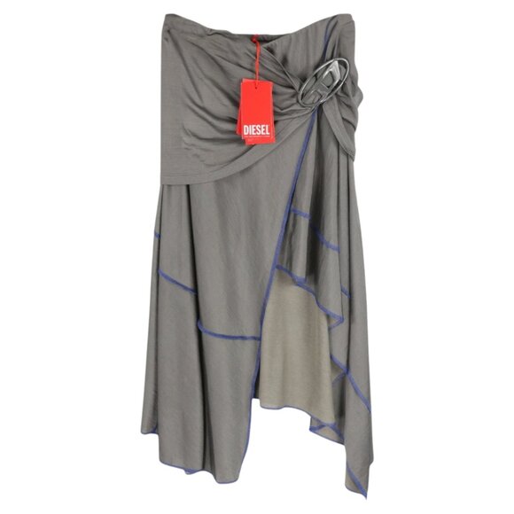 Diesel O-Flounce Asymmetrical Skirt